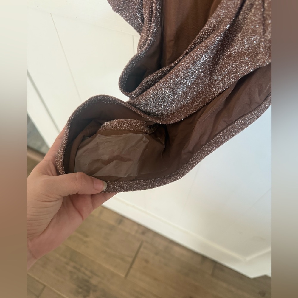 SKIMS Glitter Swimsuit NWT in Jasper - Picture 2 of 8
